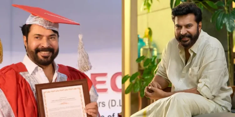 Mammootty honorary doctorate MG University
